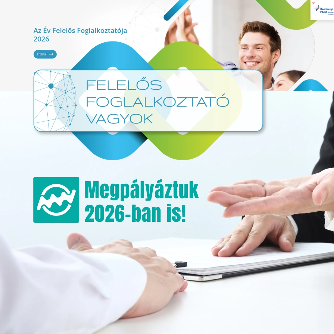 Megpályáztuk 2026-ban is!