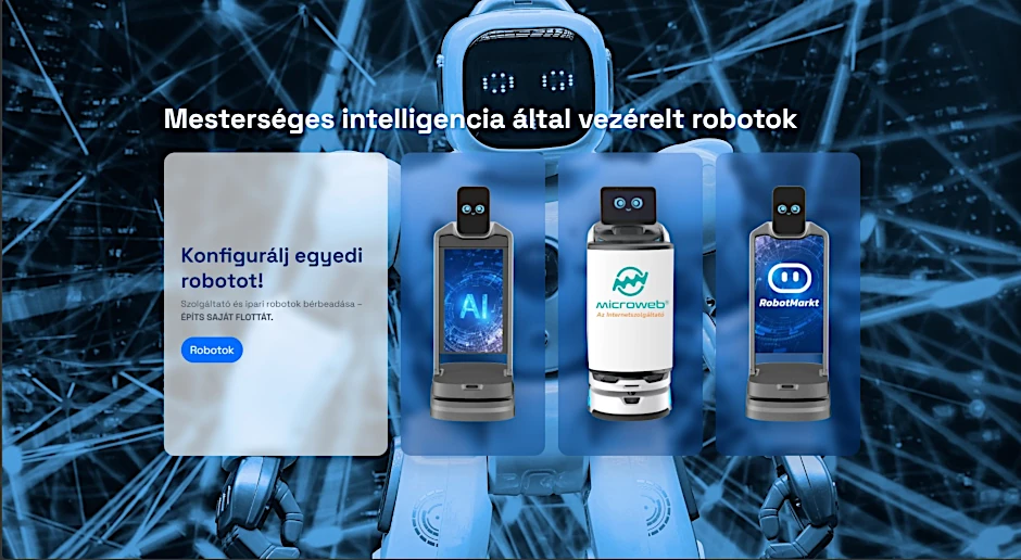 Robotok egyedi igényekre
